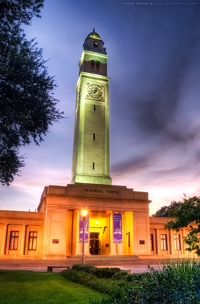 Boyd Memorial Tower on the LSU Campus